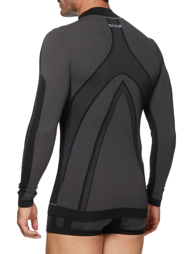 Bluza termoaktywna SIXS WindShell całoroczna czarna unisex