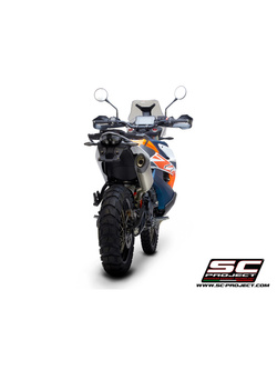 Tłumik SC-Project X-Plorer II Carbon / Titanium (Slip on) - KTM 790 Adventure [19-20]