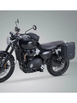 Zestaw: sakwa motocyklowa Legend Gear SideBag ze stelażem SW-Motech Triumph Scrambler 1200 XC/ XE (18-)/ X (23-) [poj.: 16l]