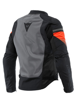 Kurtka motocyklowa tekstylna Dainese Air Fast Tex czarno-szaro-czerwona