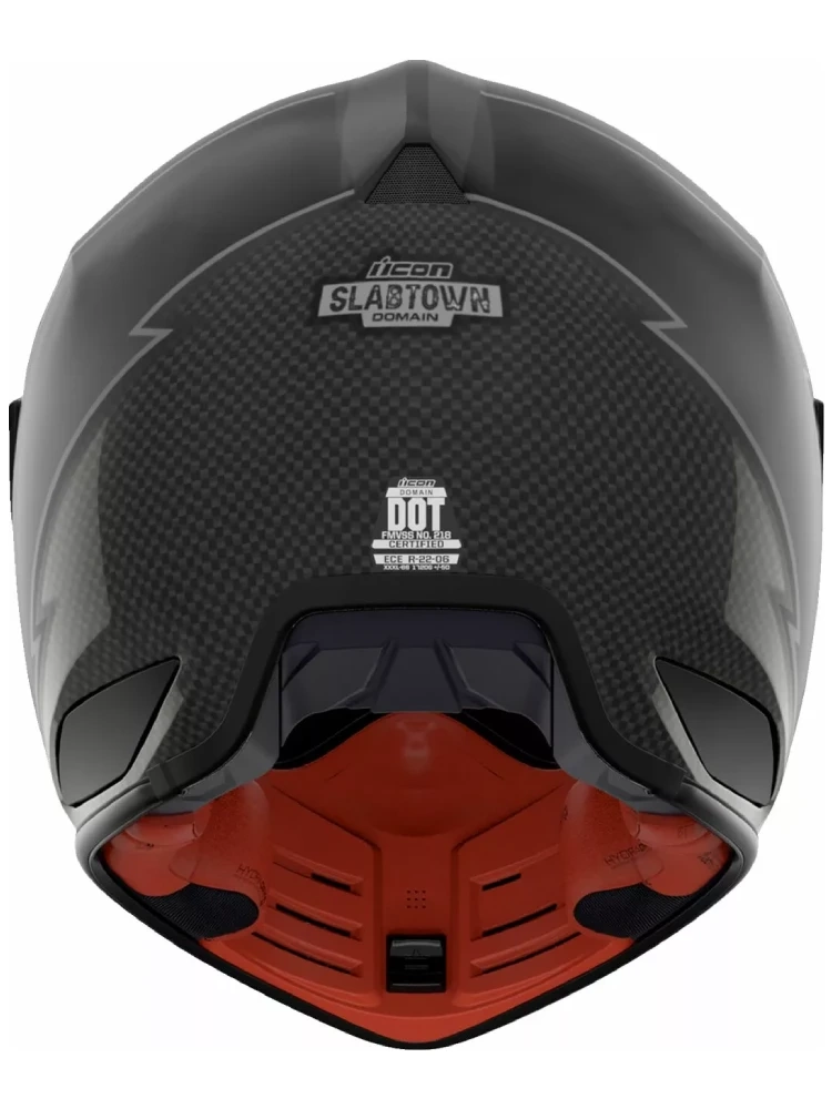 Kask integralny Icon Domain Slabtown czarny