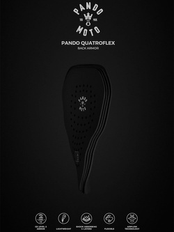 Ochraniacz pleców Pando Moto Quatroflex back 01 M-XXL