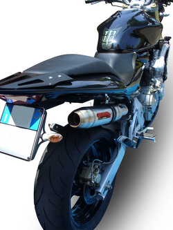 Tłumik G.P.R Deeptone Inox [Slip-On, Stainless Steel] - Honda CB 600 F Hornet [03-06]