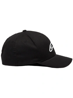 Czapka z daszkiem Alpinestars Ageless Curve czarno-biała