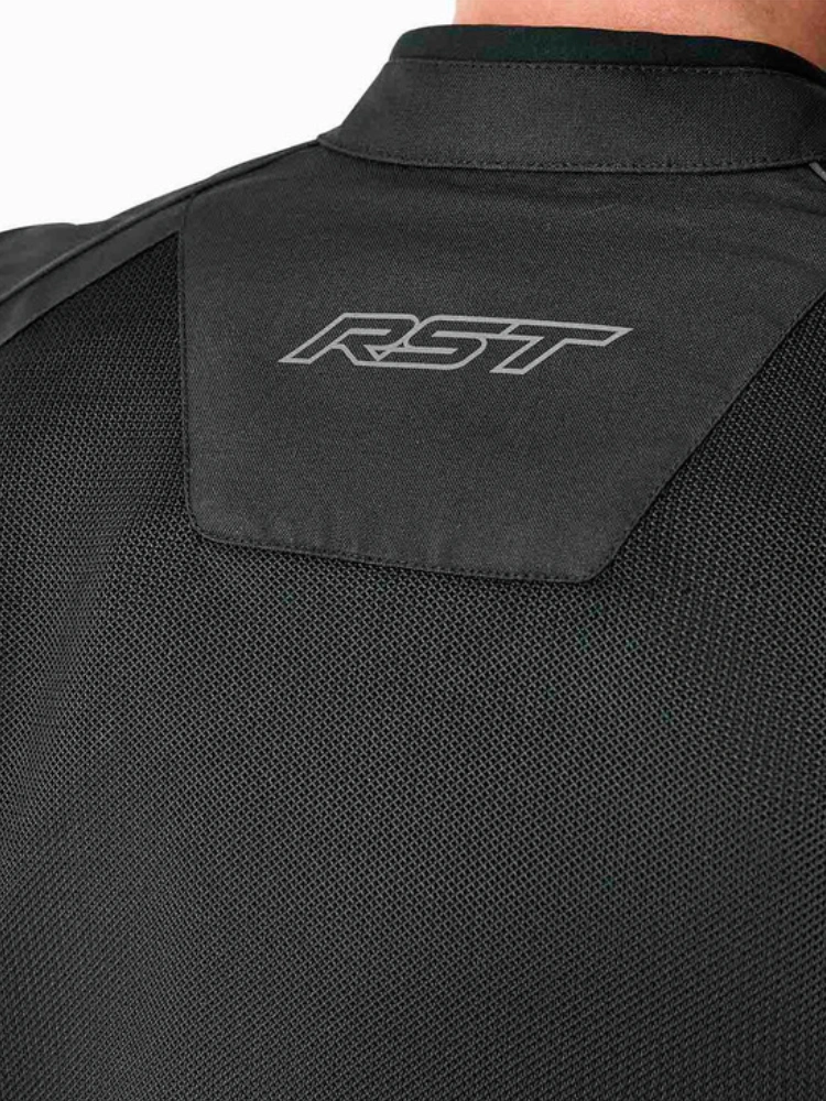 Kurtka motocyklowa tekstylna RST S1 Mesh D3O czarna