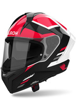 Kask integralny Airoh Matryx Thron czarno-biało-czerwony