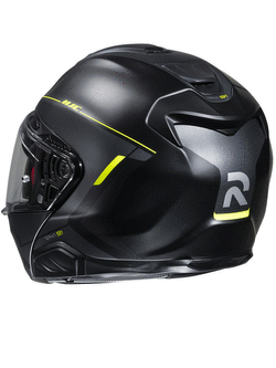 Kask szczękowy HJC RPHA 91 Combust czarno-żółty