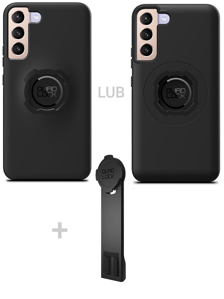 Zestaw: etui na telefon Samsung Galaxy S22+ + adapter do statywu Quad Lock