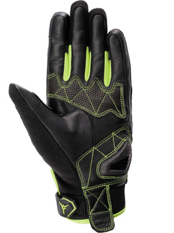 Rękawice motocyklowe krótkie Seca X-Stretch fluo