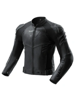 Kurtka motocyklowa skórzana Rebelhorn Vandal 2 czarna