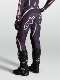 Spodnie cross damskie Alpinestars MX Stella Fluid Apex V2 różowe