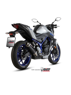 Tłumik motocyklowy Slip-On (GP) MIVV do Yamaha MT-03 (16-) carbon