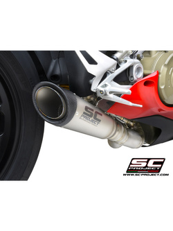 Tłumik SC Project S1 Titanium + Carbon - Ducati Panigale V4 / V4 S [21]