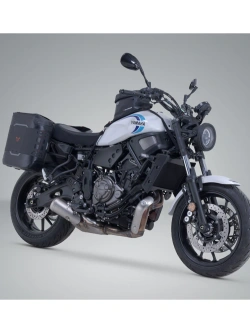 Zestaw sakw motocyklowych SideBag WP ze stelażami SW-Motech Yamaha XSR 700 (15-)/ XT (19-) [poj.: 2 x 16l]