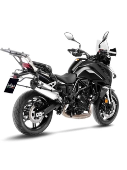 Tłumik motocyklowy LeoVince LV-14 Benelli TRK 702/ X (23-24) tytan [z homologacją]