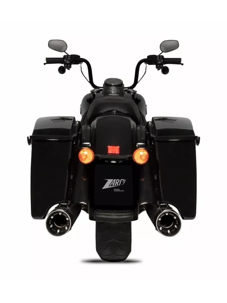 Tłumik motocyklowy Zard Touring Slip-On E5 Harley Davidson (wybrane modele) chromowany