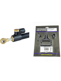 Zestaw: amortyzator skrętu progresywny Hyperpro RSC [75 mm] + zestaw mocujący do Kawasaki Z 1000 (03-09) / Z 750 (03-12)
