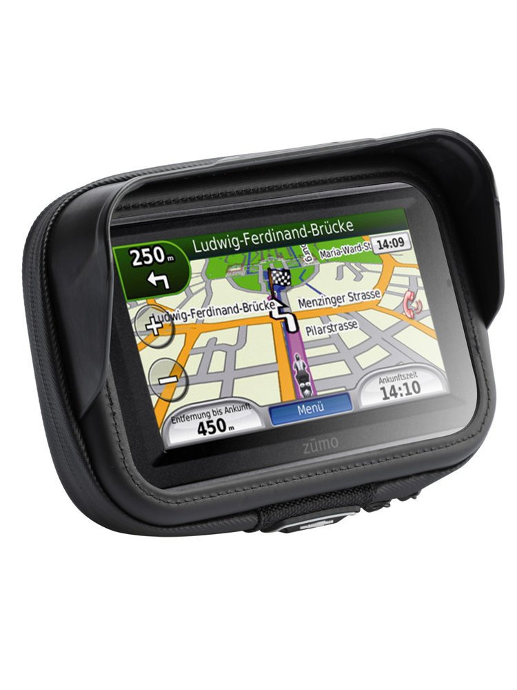 Uniwersalny uchwyt GPS SW-MOTECH z pokrowcem Navi Case Pro L (160 x 115 x 42 mm)