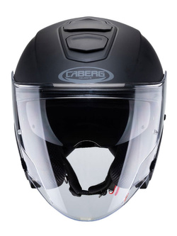 Kask otwarty Caberg Flyon czarny matowy
