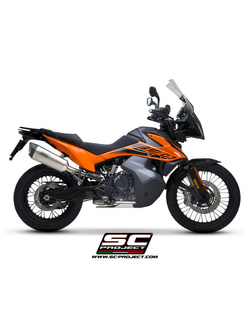 Tłumik SC-Project SC1-R Carbon / Titanium (Slip on) - KTM 890 Adventure / A2 [21]