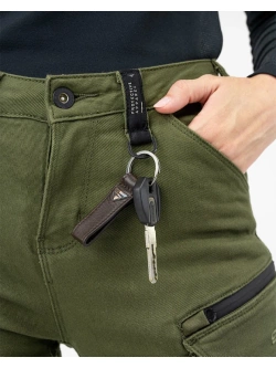 Jeansy motocyklowe damskie Shima Giro 3.0 khaki