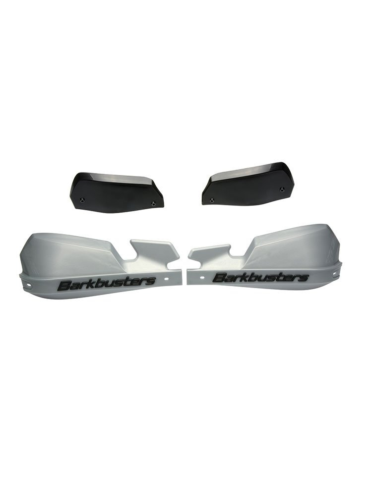 Handbary Barkbusters Vps + zestaw montażowy do Royal Enfield Himalayan (23-) srebrne