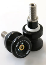 Rolki wahacza R&G do Kawasaki ZX7-R, ZXR400,  ZXR750 (wszystkie lata) czarne