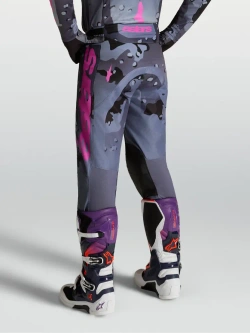 Spodnie cross Alpinestars MX Racer Lone szaro-fioletowe