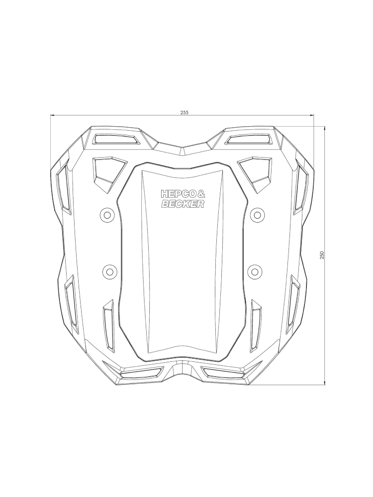 Stelaż Smartrack Hepco&Becker CF Moto 1000 MT-X (26-)