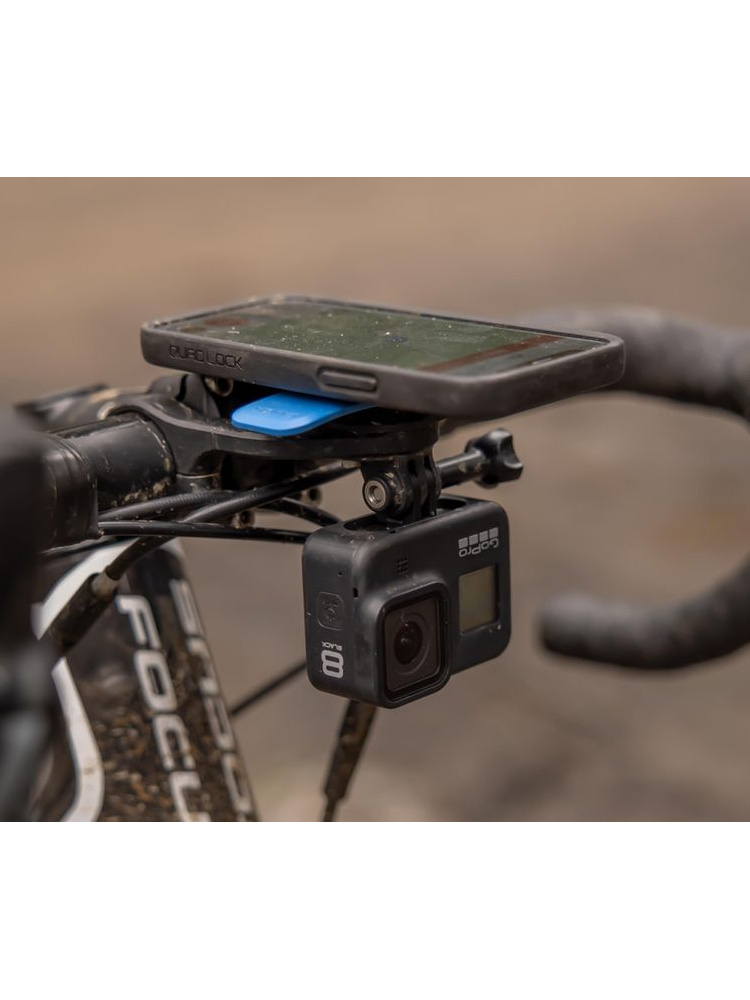 Zestaw rowerowy: etui na telefon iPhone 14 Pro Max + wodoodporny pokrowiec + mocowanie Quad Lock