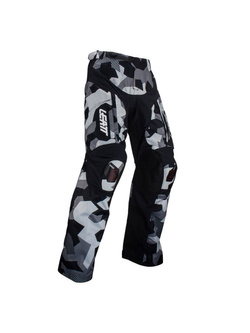 Spodnie cross Leatt Moto 5.5 Enduro czarno-szare camo