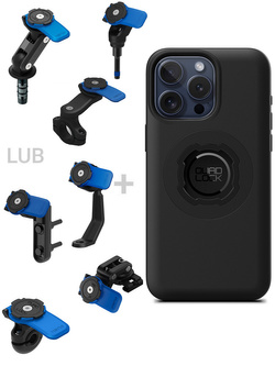 Zestaw na motocykl: etui na telefon iPhone 16 Pro Max + mocowanie Quad Lock