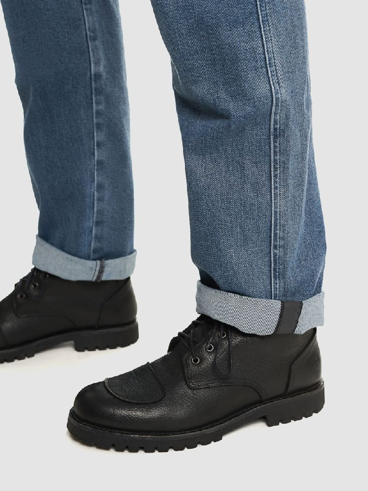 Jeansy motocyklowe Pando Moto James niebieskie