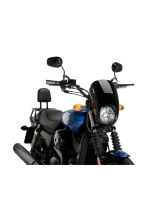 Półowiewka motocyklowa sportowa PUIG Anarchy Harley Davidson Street 750 XG750 (15-21) czarna