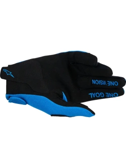 Rękawice cross Alpinestars MX Radar niebiesko-czarno-białe