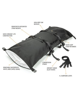 Torba na tył Kriega Rollpack [40L] czarna