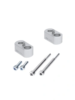 Podwyższenie kierownicy Hepco&Becker Triumph Tiger 850 Sport (21-) [20 mm w górę] srebrne