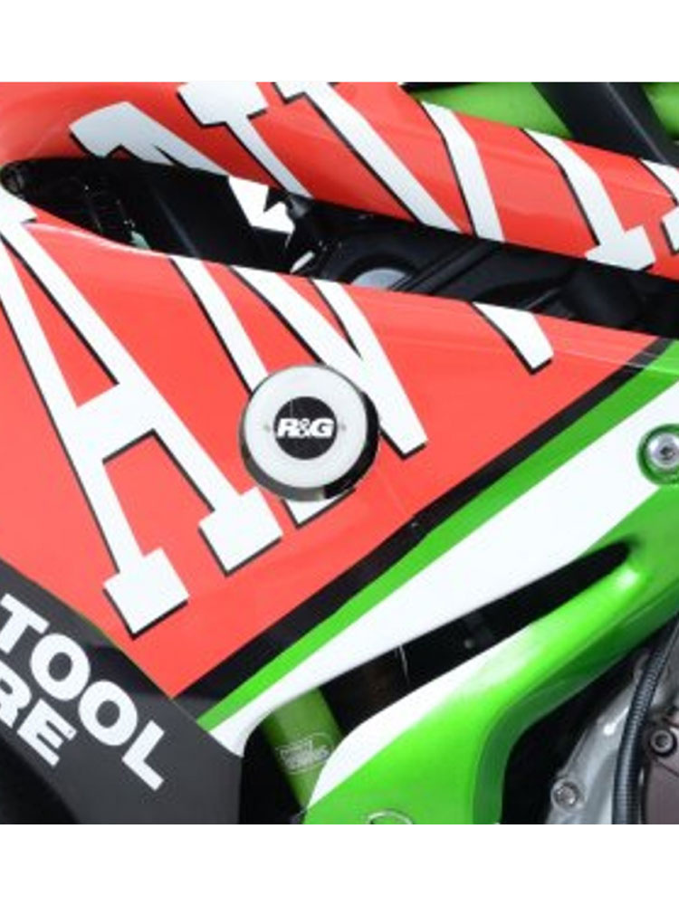 Crash pady R&G do Triumph Daytona 675 (13-16) białe