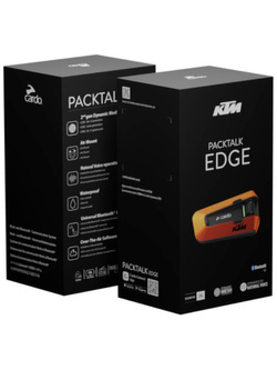 Interkom motocyklowy Cardo Packtalk Edge KTM (1 zestaw)