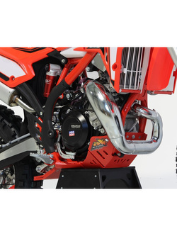 Płyta pod silnik AXP Racing Xtrem do Beta 250 Xtrainer, 300 Xtrainer (16-) z osłoną podnośnika czerwona