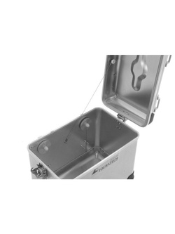 Kufer boczny aluminiowy ZEGA Pro Touratech srebrny (45L)