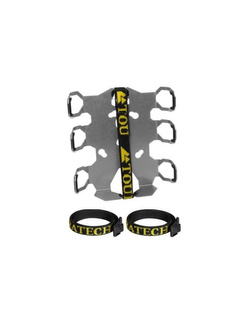 Uchwyt na aluminiowe bidony do kufrów Touratech ZEGA Pro/ZEGA Mundo w komplecie z dwoma bidonami 0,6 l
