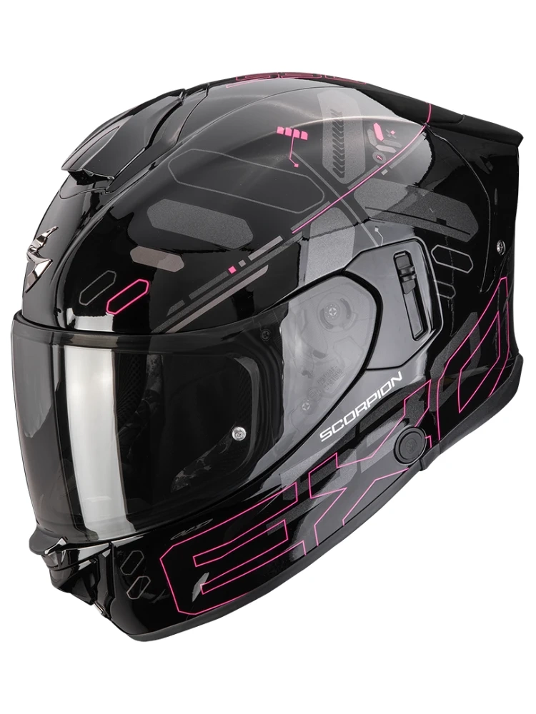 Kask integralny Scorpion EXO-530 AIR Fond czarno-różowy