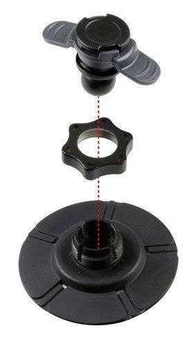 Okrągłe mocowanie samoprzylepne Lampa Opti Stick