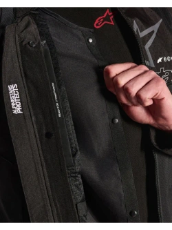 Kurtka motocyklowa tekstylna Alpinestars SMX Air czarno-czerwona