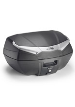 Kufer centralny Kappa Monokey K4900A K’Vanguard z srebrną wstawką [pojemność: 49l]