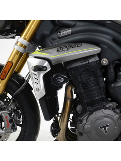 Crash pady R&G Aero Triumph Speed Triple 1200 RS (21-)/ RR (22-)/ RX (25-) czarne
