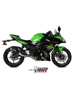 Pełny układ wydechowy (GP Pro) MIVV do Kawasaki Ninja 650 / Z 650 (17-) carbon