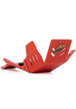 Płyta pod silnik AXP Racing Xtrem Beta wybrane modele (20-22) z osłoną kiwaka czerwona