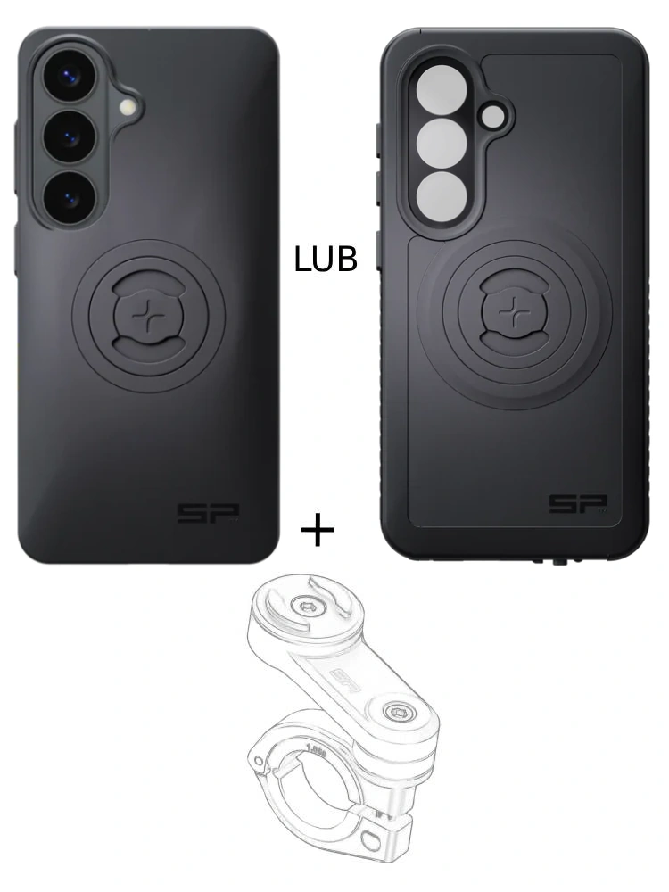 Zestaw na motocykl: etui na telefon Samsung Galaxy S26 + mocowanie SP Connect